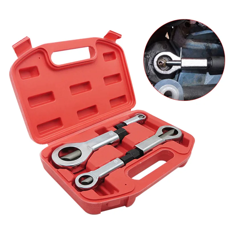 4pcs/1set Heavy-Duty Nuts Splitter Tools Set Nut Breaker Tool Durable Portable Manual Remover Extractor Hand Splitting Tool