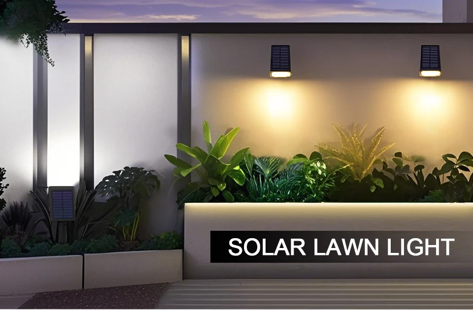 Built-in Large Capacity Battery 1200mAh LED Solar Floodlight Waterproof Spotlight Lamp Long Working Time For Garden Lawn Pathway - Image 9