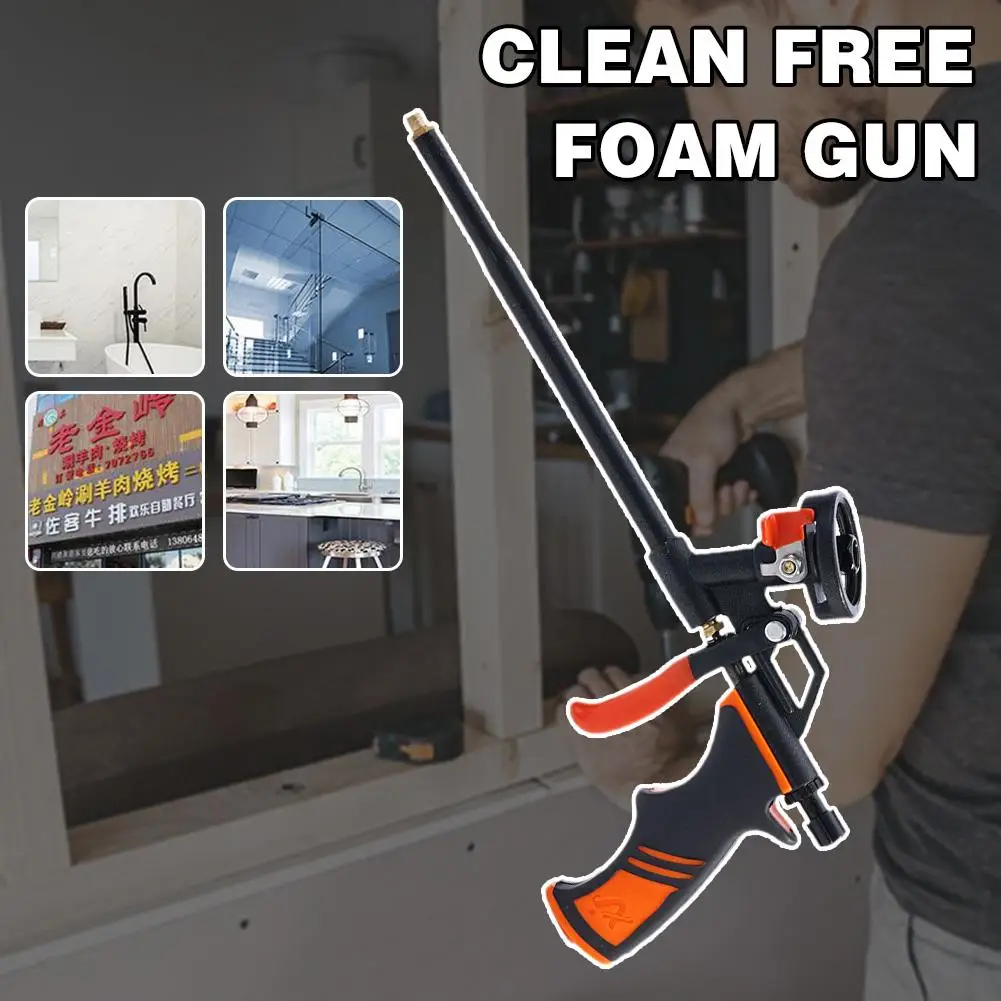 Polyurethane Foam Agent Perfluorocarbon Foam Gun Manual Tool For House Renovate Expansion Foam Spray Gun Free Cleaning Tools - Image 13