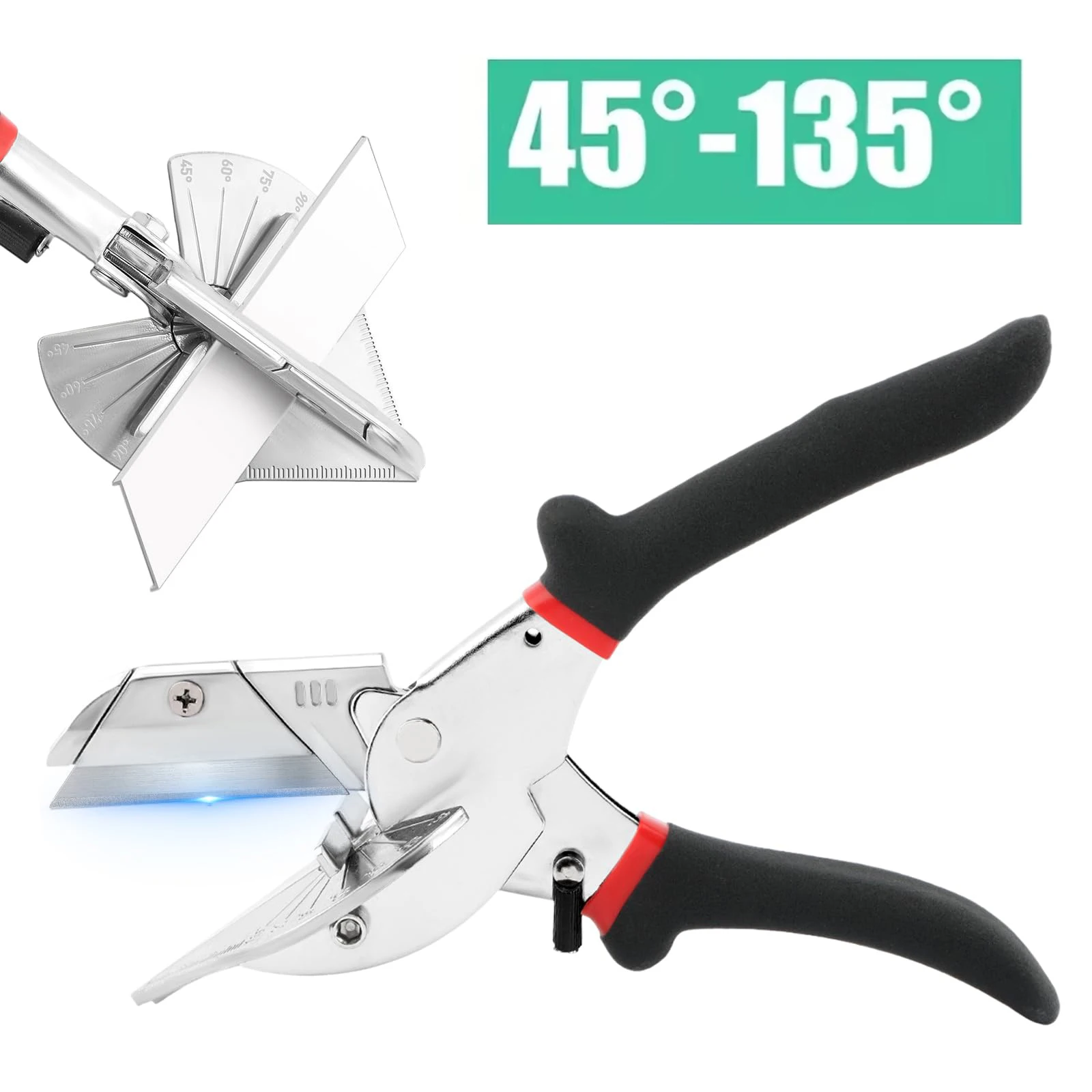 Electrician Angle Scissors 45 Degree Universal Trunking Scissors 90 Degree Woodworking - Image 7