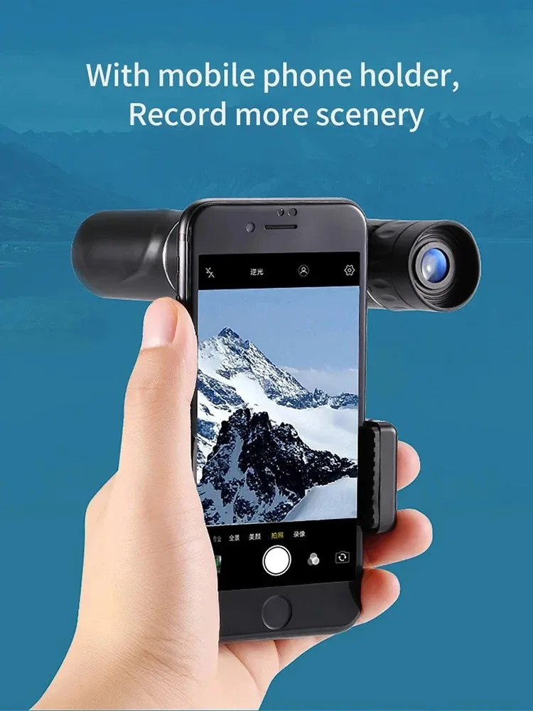 900x25 HD Zoom Portable Powerful Binoculars Long Range BAK4 Telescope Jumelles Folding Low Light Binoculars - Image 5