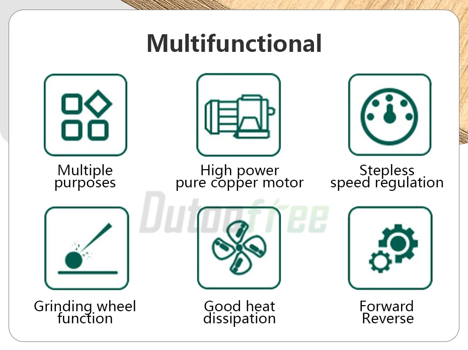100W Double Grinder Machine Artifact Table Grinder Motor Micro Coarse and Fine Polishing Electric Grinding Wheel Grindig Stone - Image 12