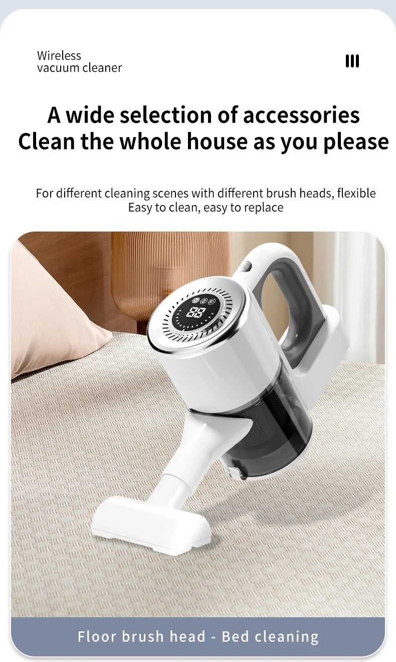 Multifunction Wireless Handheld Vacuum Cordless Handheld Vacuum Chargeable - Image 27