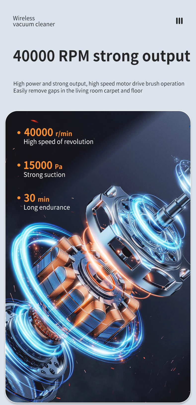 Multifunction Wireless Handheld Vacuum Cordless Handheld Vacuum Chargeable - Image 11