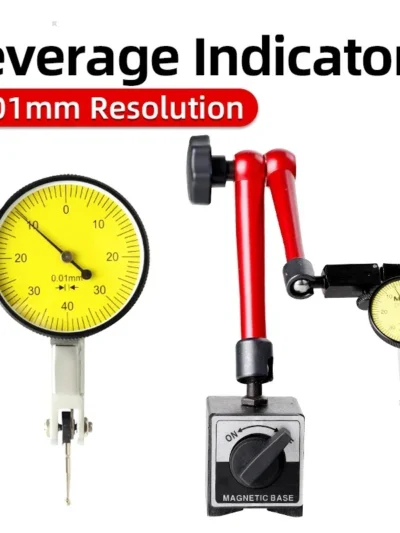 Dial Indicator Magnetic Holder Dial Bore Gauge Magnetic Stand Base Micrometer Measure Tools Hour Type Indicator Comparator Watch
