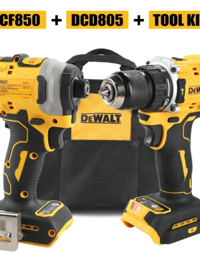 DeWalt Dcd805 Dcf850 DWBAG Lithium Brushless Motor Screwdriver Electric Screwdriver Electric Hand Drill Impact Drill