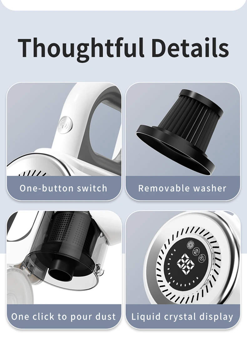 Multifunction Wireless Handheld Vacuum Cordless Handheld Vacuum Chargeable - Image 29