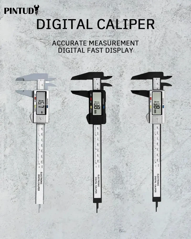 1PC Plastic Vernier Caliper Digital Display Caliper Mini Text Play Caliper Student Vernier Ruler 0 to 150mm - Image 11