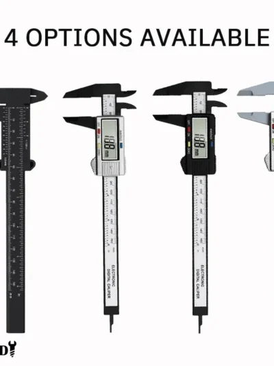 1PC Plastic Vernier Caliper Digital Display Caliper Mini Text Play Caliper Student Vernier Ruler 0 to 150mm