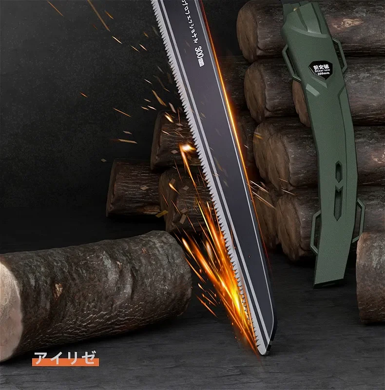 AIRAJ Hand Saw , Japanese Style Saw, Tree Sawing Tool , Garden Logging Tool , Woodworking Saw , Household Small Handheld Sharp - Image 8