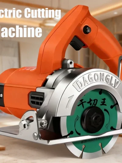 Mini Electric Cutting Machine Woodworking Multi-function Cutting Saw Slotting Machine Handheld Cutting Tool for Stone Marble