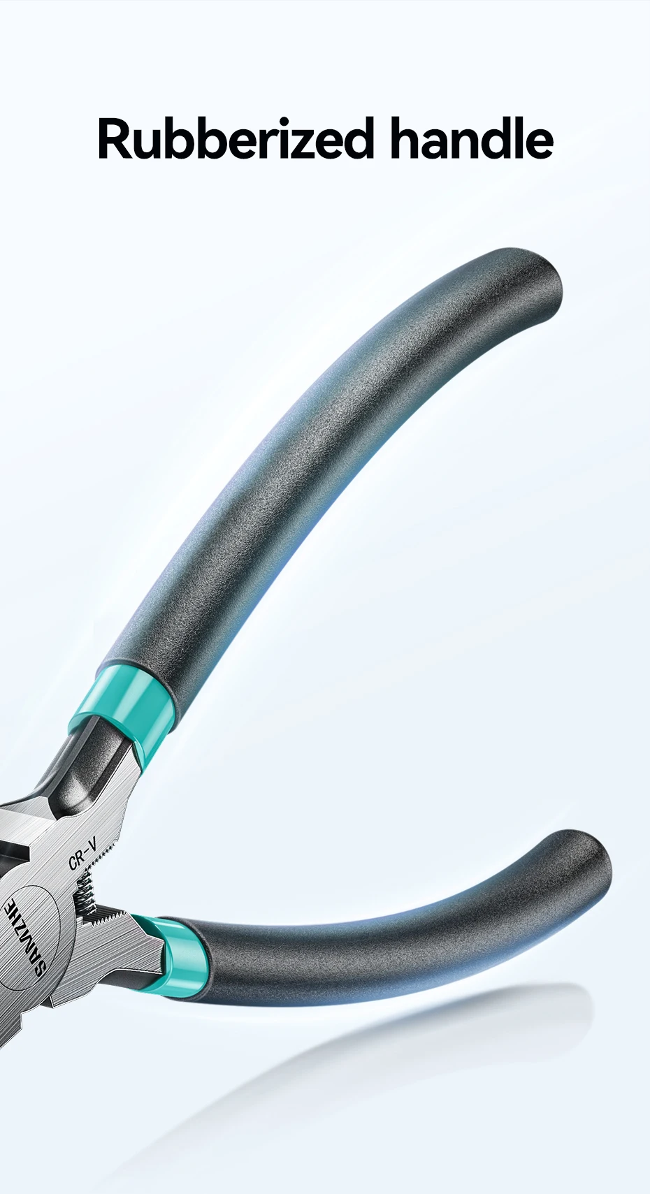 SAMZHE Pliers Multi Functional Tools Electrical Wire Cable Cutters Cutting Side Snips Flush Stainless Steel Nipper - Image 14