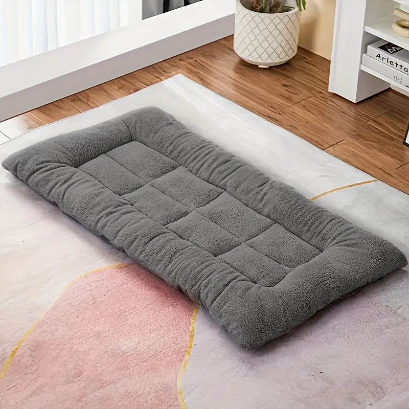 Dog Pet Beds Extra Large Plush Dog Bed Sofa Thickened Super Soft Polyester Pet Mat Dog Crate - Image 6