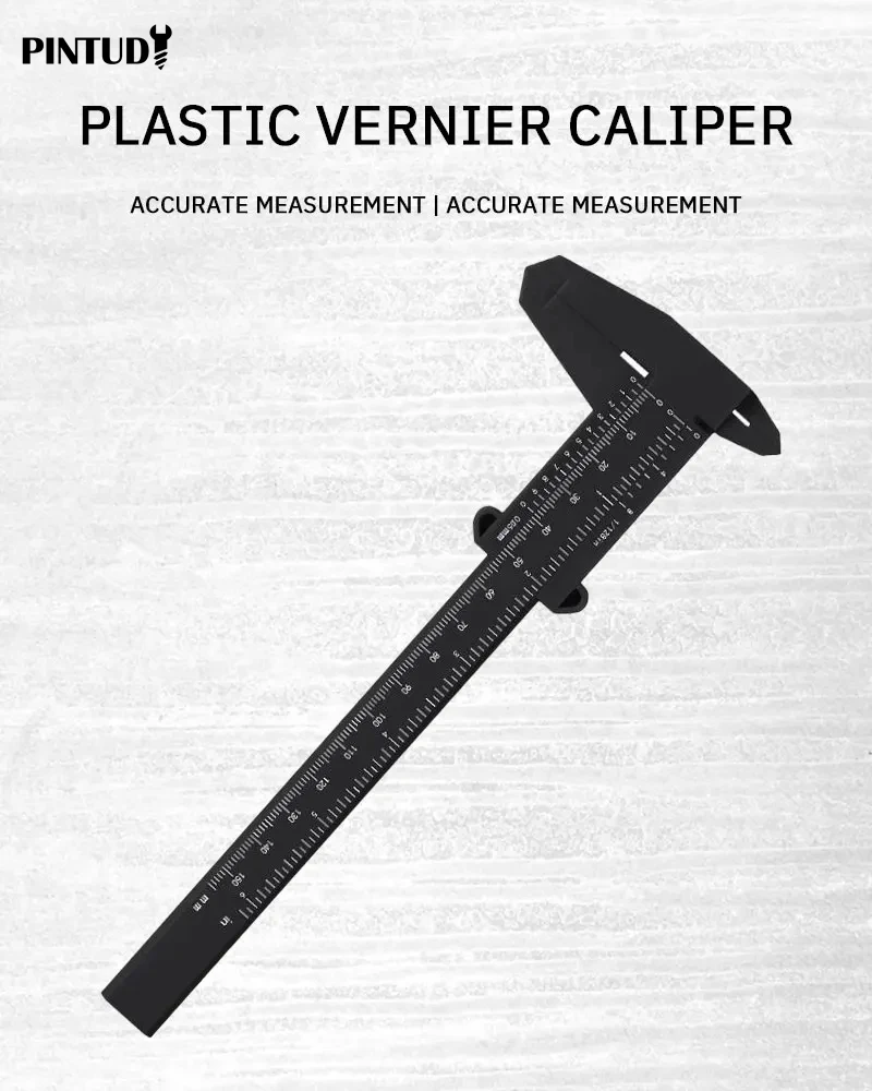 1PC Plastic Vernier Caliper Digital Display Caliper Mini Text Play Caliper Student Vernier Ruler 0 to 150mm - Image 16