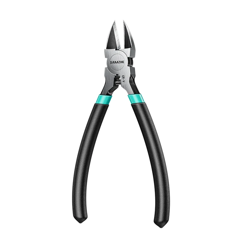 SAMZHE Pliers Multi Functional Tools Electrical Wire Cable Cutters Cutting Side Snips Flush Stainless Steel Nipper - Image 7