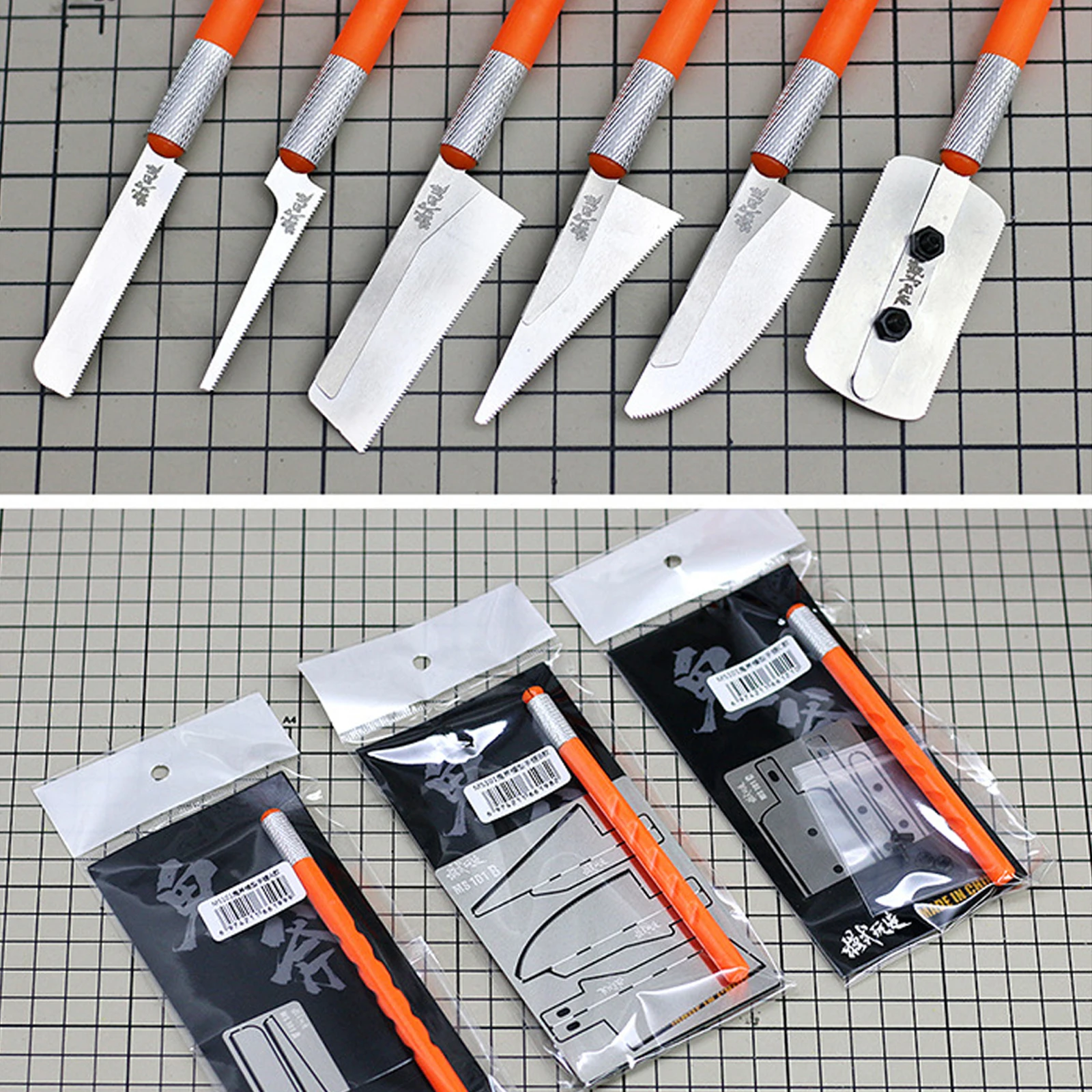 MS101 DIY Mini Hand Saw Model Tool Hobby Profiled Craft Blade Parts Precision Model Tool - Image 13