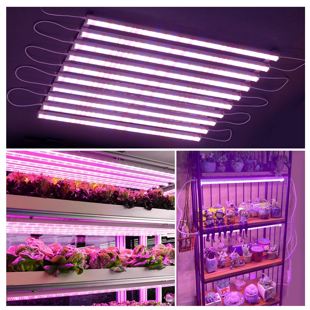 Full Spectrum Growth Lamp SMD2835 LED Lamp - Can Be Connected in Multiple Rows Greenhouse Flower Supplementary Light - Image 6