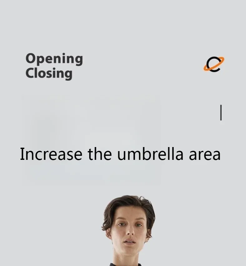 Automatic Umbrella for Men Women Fully Opened Ring Buckle Design 20 Ribs Extra Large Folding - Image 14