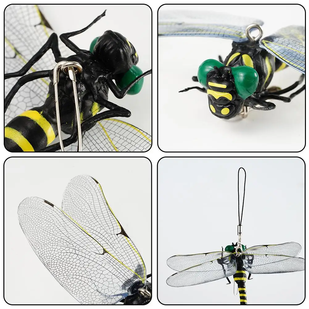 12cm Simulation Dragonfly Outdoor Mosquito Repellent Insect Model Garden Hanging Ornaments - Image 13