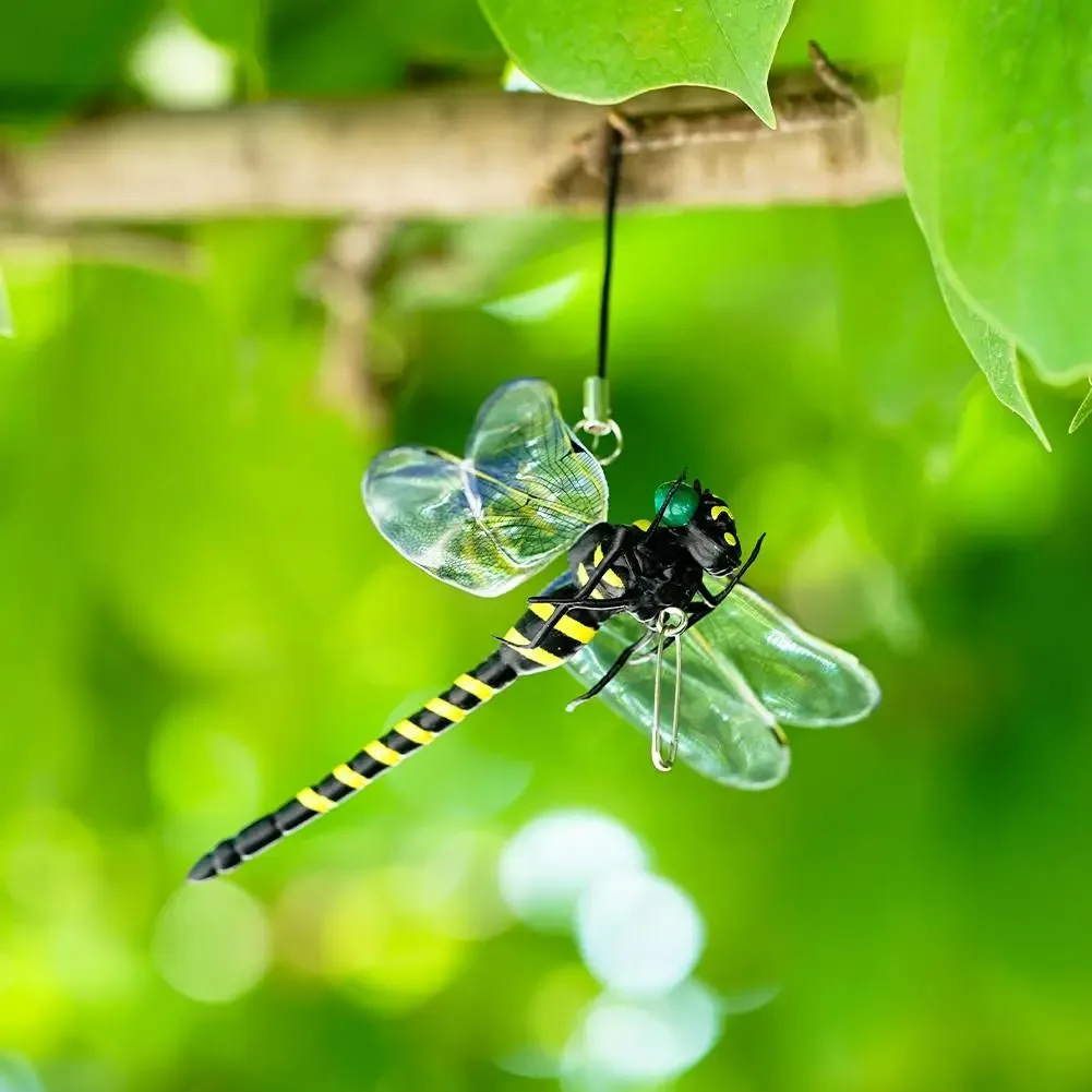 12cm Simulation Dragonfly Outdoor Mosquito Repellent Insect Model Garden Hanging Ornaments - Image 3