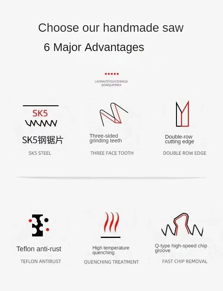 Folding Hand Saw Multifunctional Outdoor Logging Saw - Image 13