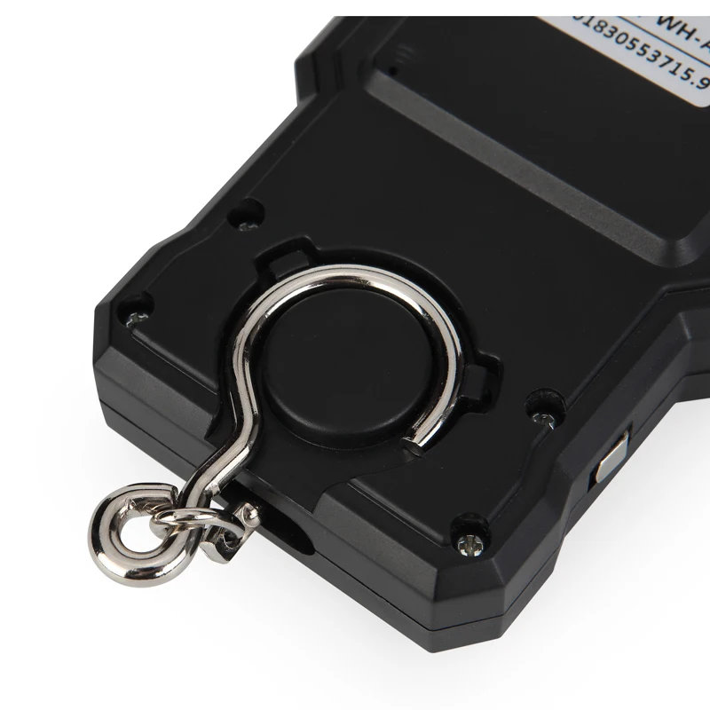 Black Electronic Weighing Digital Scale Rechargeable LCD 75Kg 10g Luggage Scale Hanging Hook Fishing Scale with Measuring Tape - Image 14