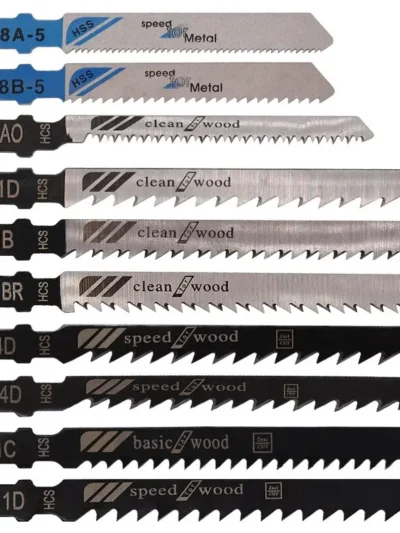10PCS Electric Saw Blades for Woodworking Metal Plastic Machines with Fine and Coarse Teeth