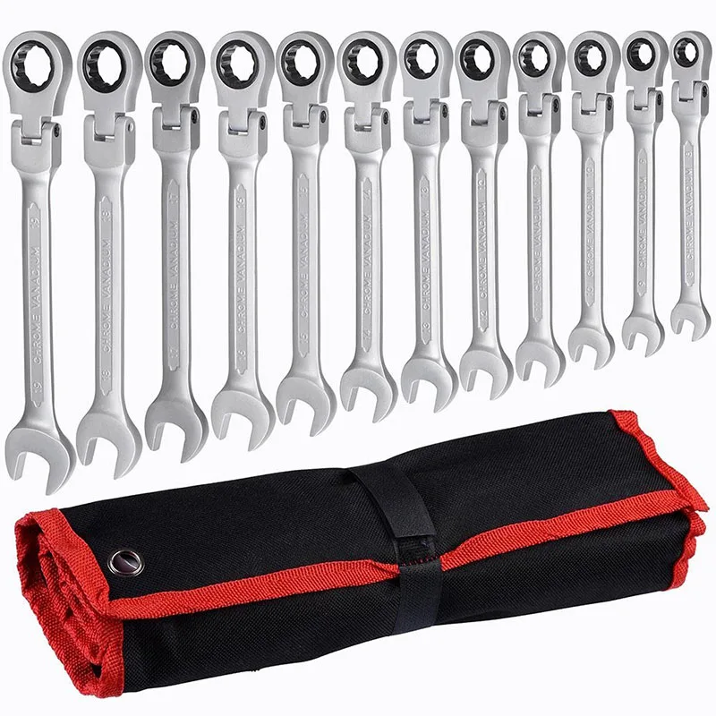 Multitool Wrench Ratchet Spanners Hand Tools Wrench Set Universal Car Wrench Car Repair Tools