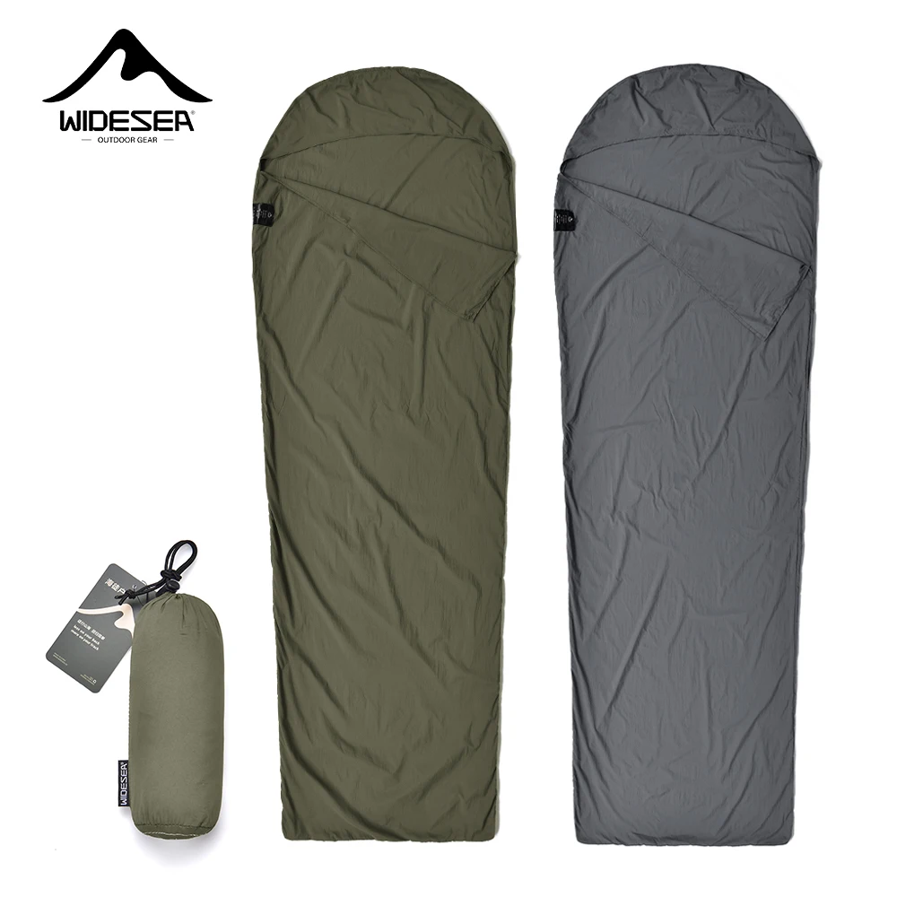 Outdoor Camping Sleeping Bag Liner Ultralight Mummy Sleeping Bag Backpack Liner Single Person Travel Sleeping Bag