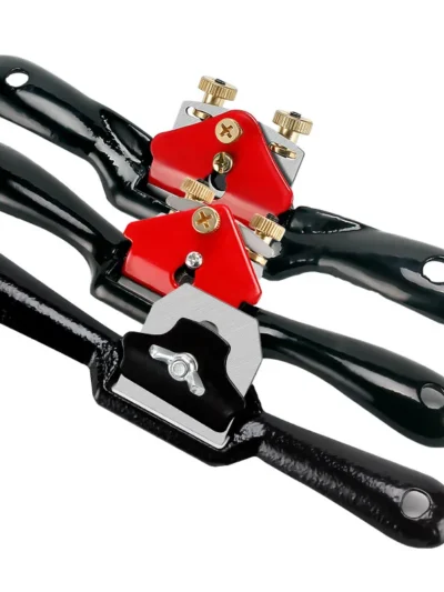 Wood Planer Woodworking Hand Planing Tools Mini Sharp Adjustable High Speed Steel Blade 9/10 Inch Carpenter Tools