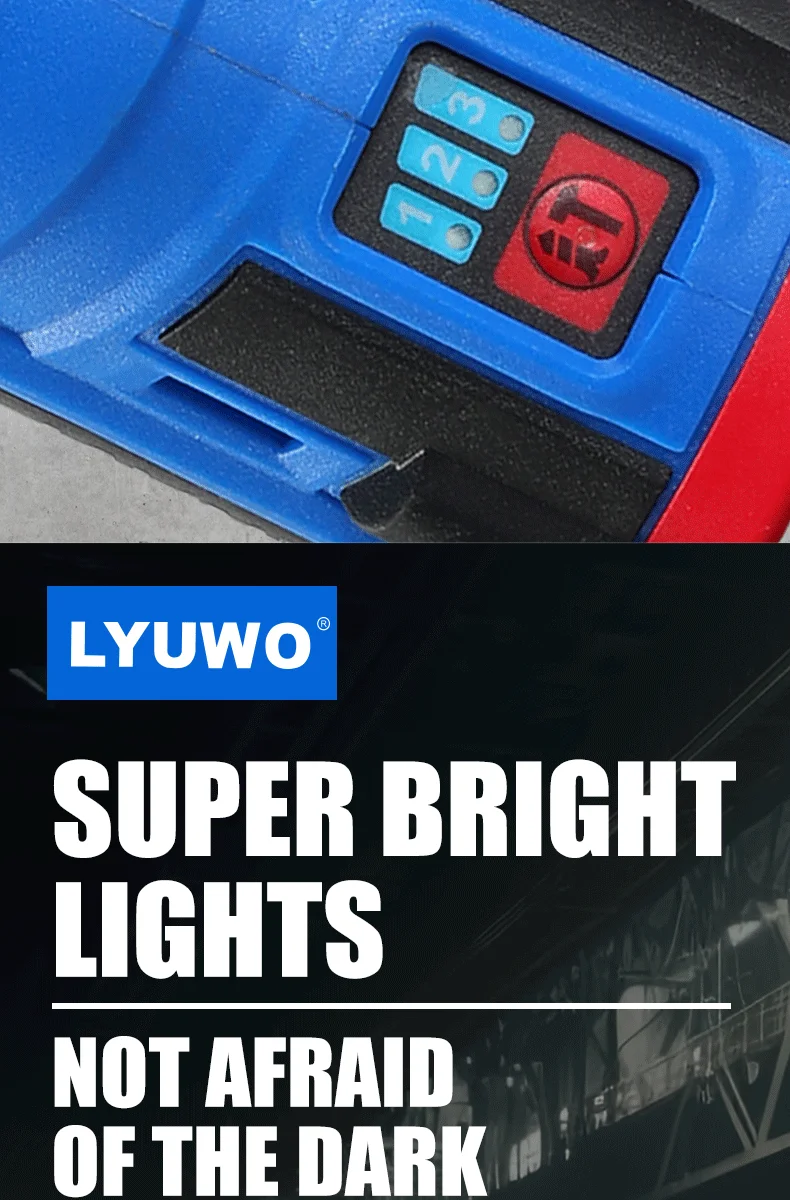 LYUWO Brushless 16V Electric Screwdriver With a Large Torque Of 160N. M, Impact Type Cordless Drill, Household Multi-functiona - Image 19