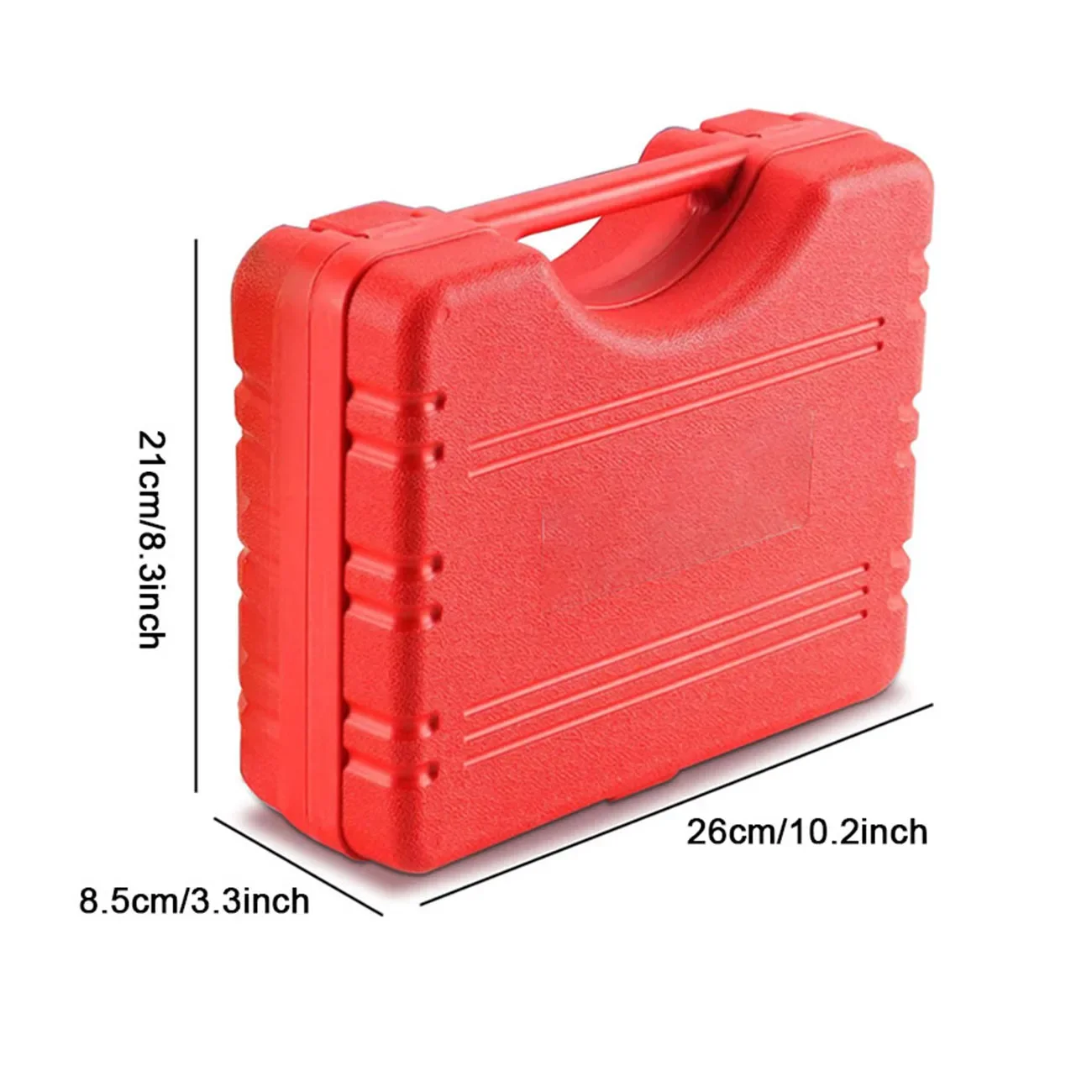 2 in 1 Manual Vacuum Pressure Pump Brake Fluid Drain Kit Vacuum Pistol Pump Tester Kit Portable Durable Aluminum Vacuum Gauge - Image 6