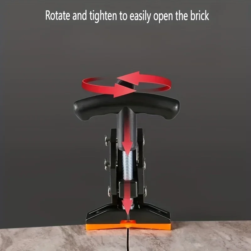 Heavy Duty Tile Breaking Pliers Manual Tile Cutter Aluminum Construction Rubber Coated Handles for Home Renovation Projects - Image 4