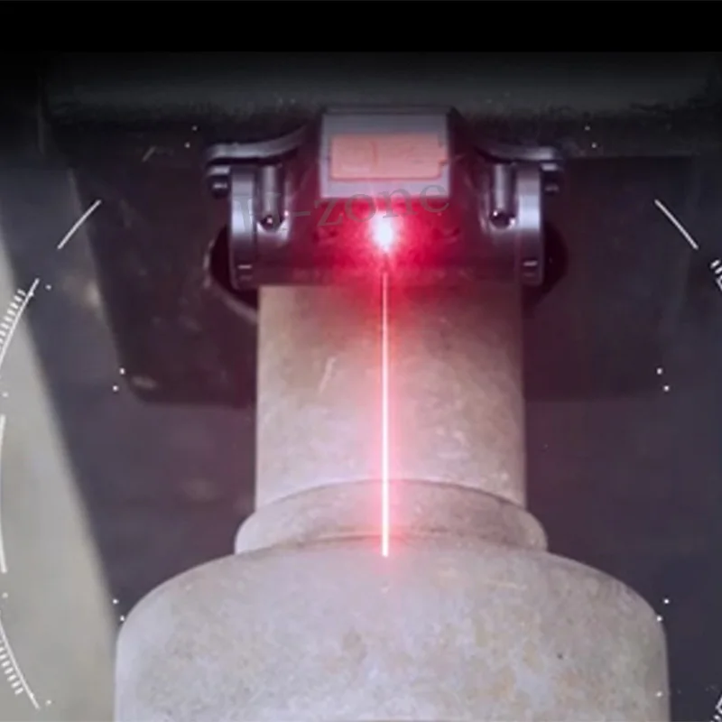 Car tire infrared positioning light lead block balance positioning line USB rechargeable tire balance laser light 2 LED lights - Image 6