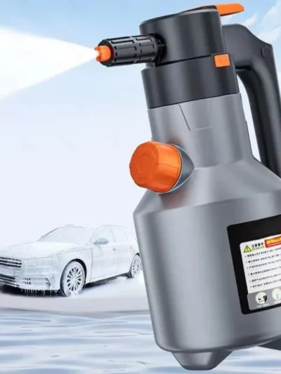 2L Handheld Electric Foam Sprayer Hand Pump Foam Sprayer Snow Foam Cannon Motorized Car Wash Sprayer for Car Wash Home Cleaning