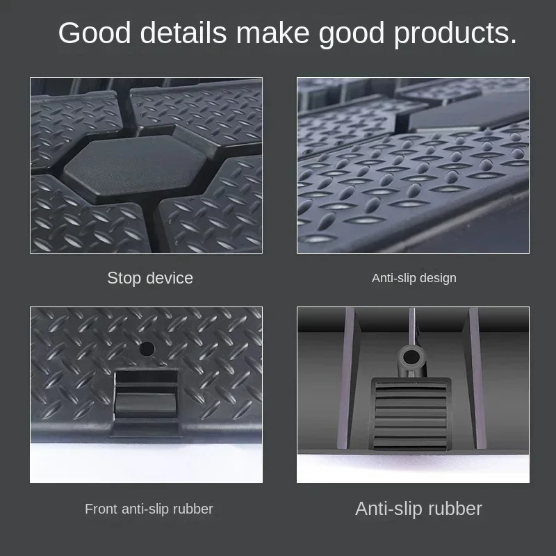 Heavy Duty 2500KG Car Repair Ramp 900mm Long Anti-Slip Vehicle Service Ramp for Oil Change, Maintenance, Jack Lift and Garage Re - Image 4