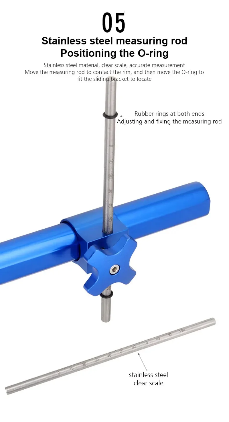 TOOPRE Bicycle Derailleur Hanger Alignment Gauge Professional Tool Measure Straighten Dropout Repair Tools For MTB Road Bike - Image 16