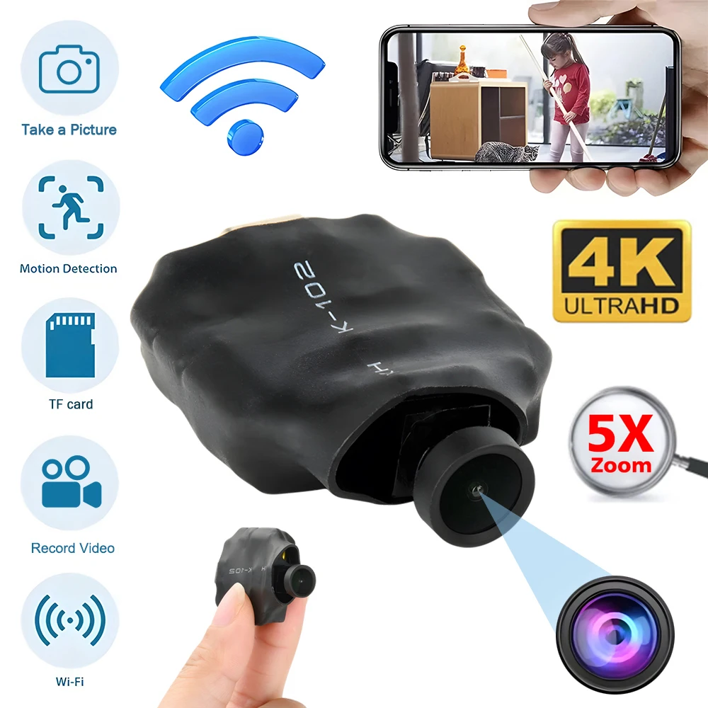 Mini Camera 1080P HD DIY Cam Module WiFi Remote Monitoring Motion Detection Home Security Surveillance Camcorder Video Recorder - Image 9