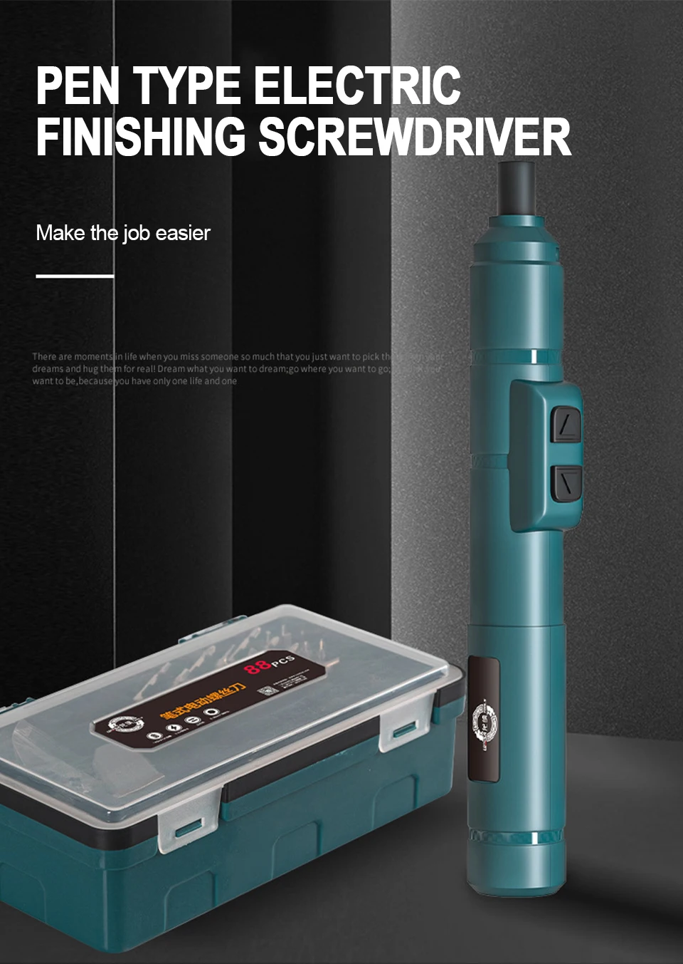 Mini Wireless Electric Screwdriver Set Cordless USB Rechargeable Screwdriver 3.6V 200r/Min Home Electric Drill - Image 13