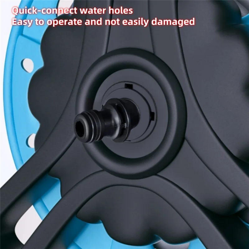 【FAVORITE!】Ideal For Home& Outdoor Use Design-Portable Car Wash Hose Storage Rack-Coil Winding System Winder - Image 5