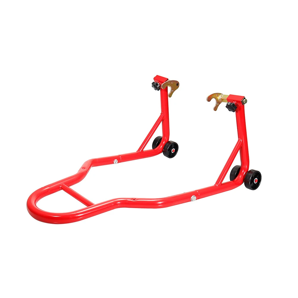 Motorcycle Black/Red Full Set Rear Wheel Support Stand Wheel Stand Auto Aheel Support Frame Tire Repairing Tool - Image 5