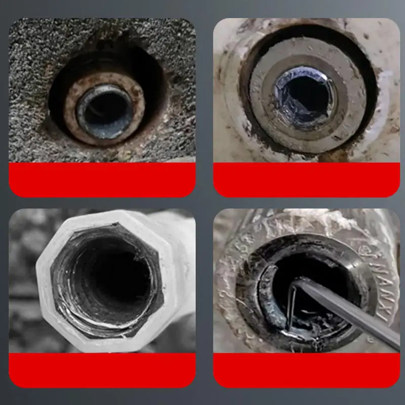 Faucet Angle Valves Broken Wire Extractor Set Damage Screw Extractor Remover Universal Angle Valve Wire Stripped Screw Extractor - Image 24