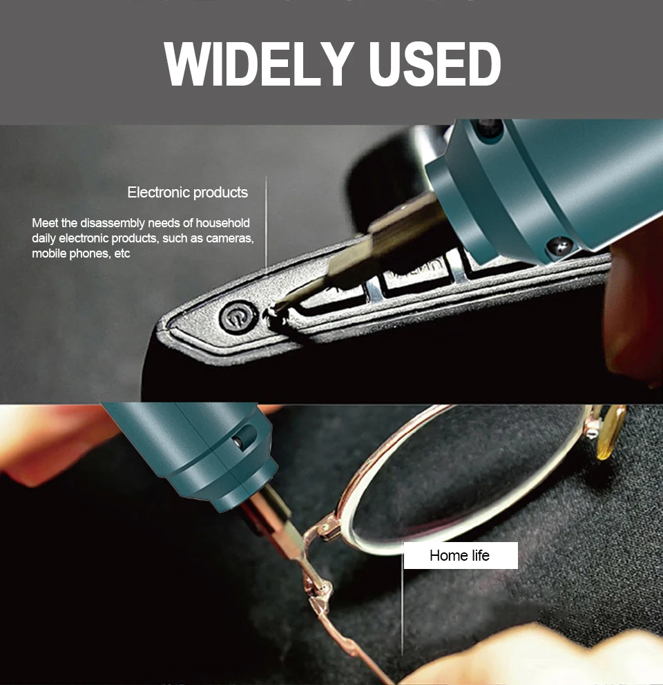 Mini Wireless Electric Screwdriver Set Cordless USB Rechargeable Screwdriver 3.6V 200r/Min Home Electric Drill - Image 15