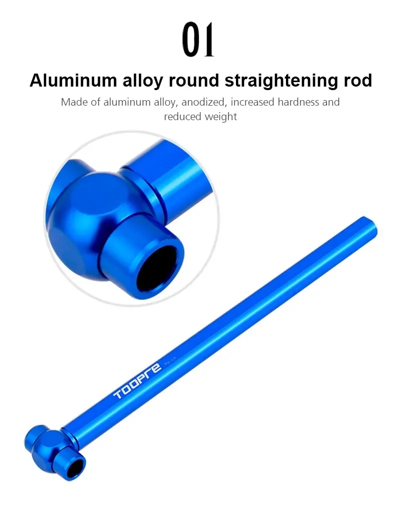 TOOPRE Bicycle Derailleur Hanger Alignment Gauge Professional Tool Measure Straighten Dropout Repair Tools For MTB Road Bike - Image 12
