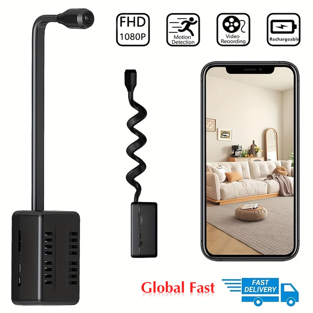 Mini Camera 1080P HD WiFi Wireless Camera Video Recorder Home Security Surveillance Motion Detection P2P Camcorder Remote View - Image 10