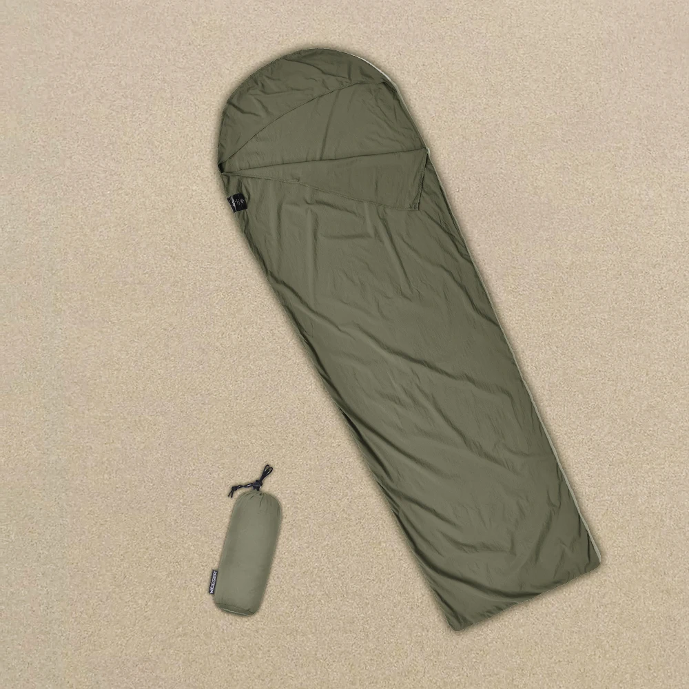 Outdoor Camping Sleeping Bag Liner Ultralight Mummy Sleeping Bag Backpack Liner Single Person Travel Sleeping Bag - Image 5