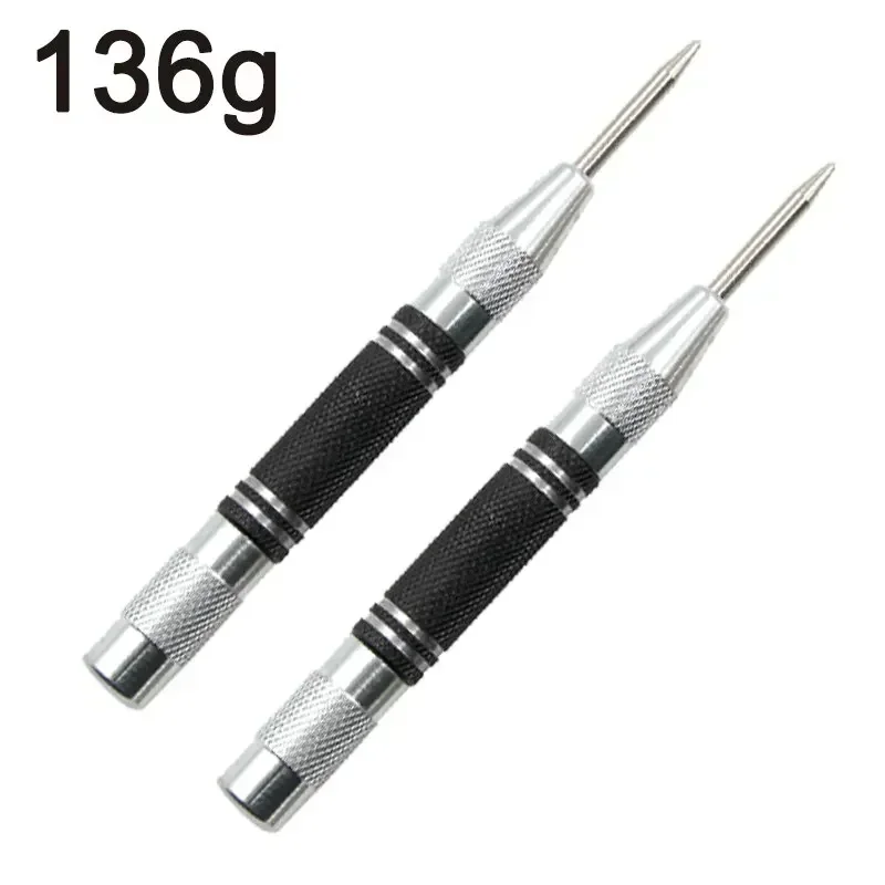 2pc Spring Type Glass Striker Automatic Center Punch Locator Window Breaker Centering Punch Tool - Image 7