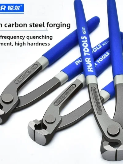 Tower Pincers Non-slip Grips Pliers Flat Mouth Cattle Horse Hoof Nippers Snips Puller Hand Tools Pulling Nails Cutting Wires