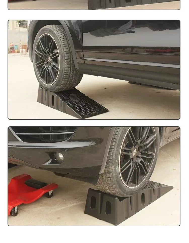 Heavy Duty 2500KG Car Repair Ramp 900mm Long Anti-Slip Vehicle Service Ramp for Oil Change, Maintenance, Jack Lift and Garage Re - Image 18