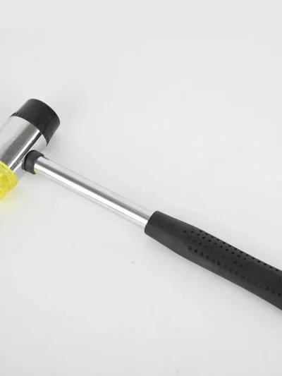 Double Face Soft Tap Rubber Hammer 25mm Multifunctional Glazing Window Beads Hammers Nylon Head Rubber Mallet